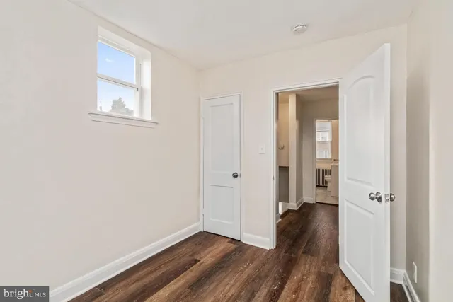wooden floor in an empty room