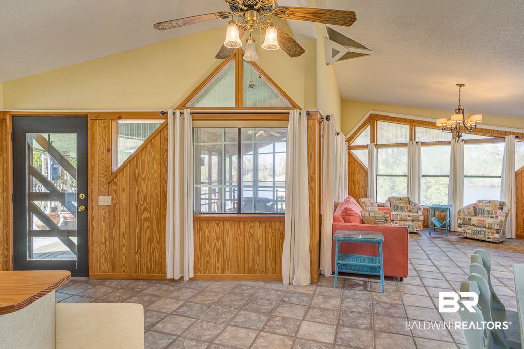 14383 Riverside Drive Magnolia Springs, AL 36555 - Photo 5 of 35 Foyer into Living Room