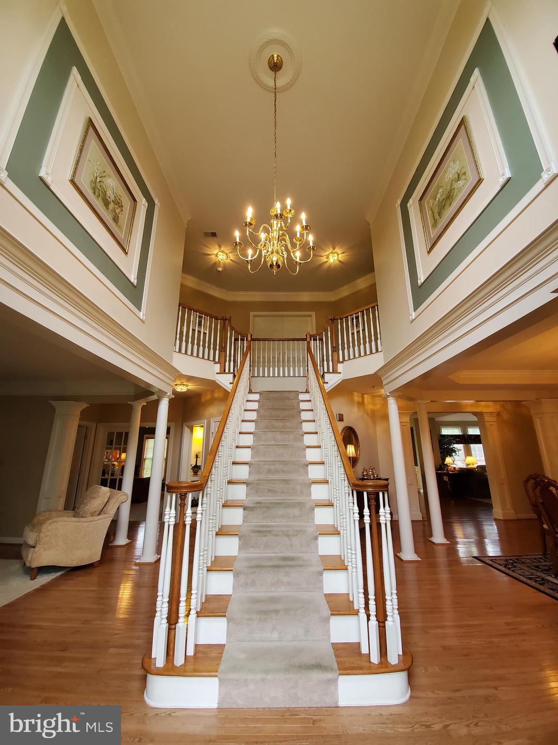 14038 Bromfield Road Germantown, MD 20874 - Photo 2 of 31 Foyer Split Staircase