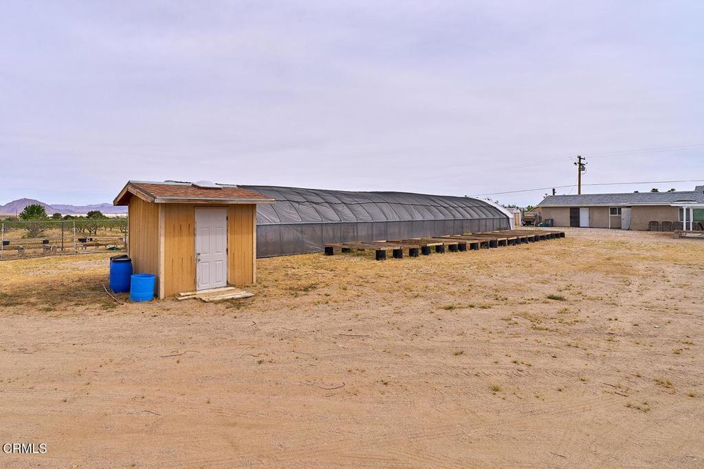 9494 Baker Road Lucerne Valley, CA 92356 - Photo 50 of 56 a view of a terrace with a beach