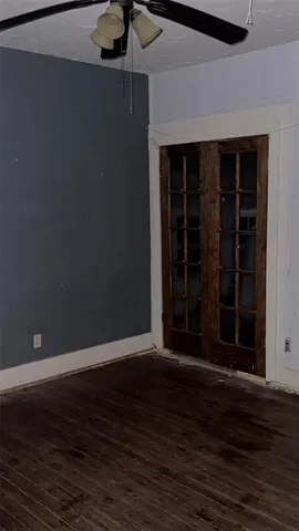 a bed room with a bed and a window