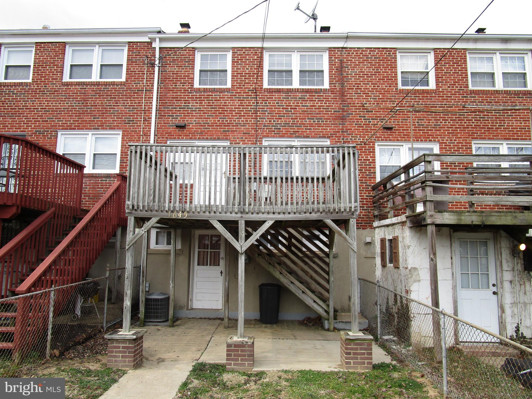 1645 Langford Road Baltimore, MD 21207 - Photo 17 of 17 Rear view