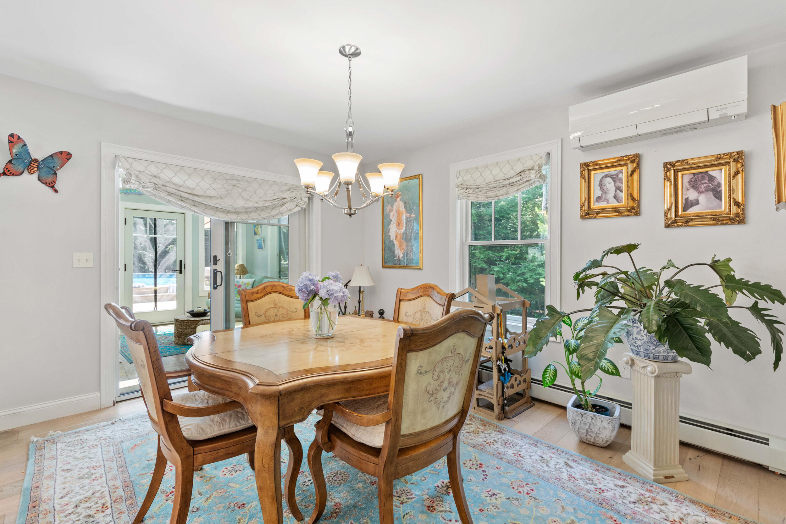 49 Hadlock Road Falmouth, ME 04105 - Photo 4 of 40 Dining area opens to sunroom