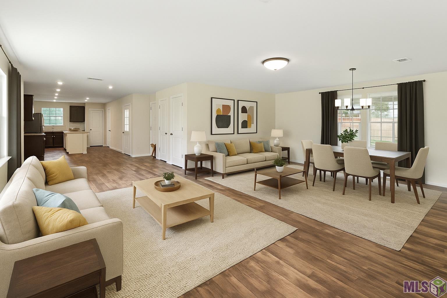 A different virtually staged view