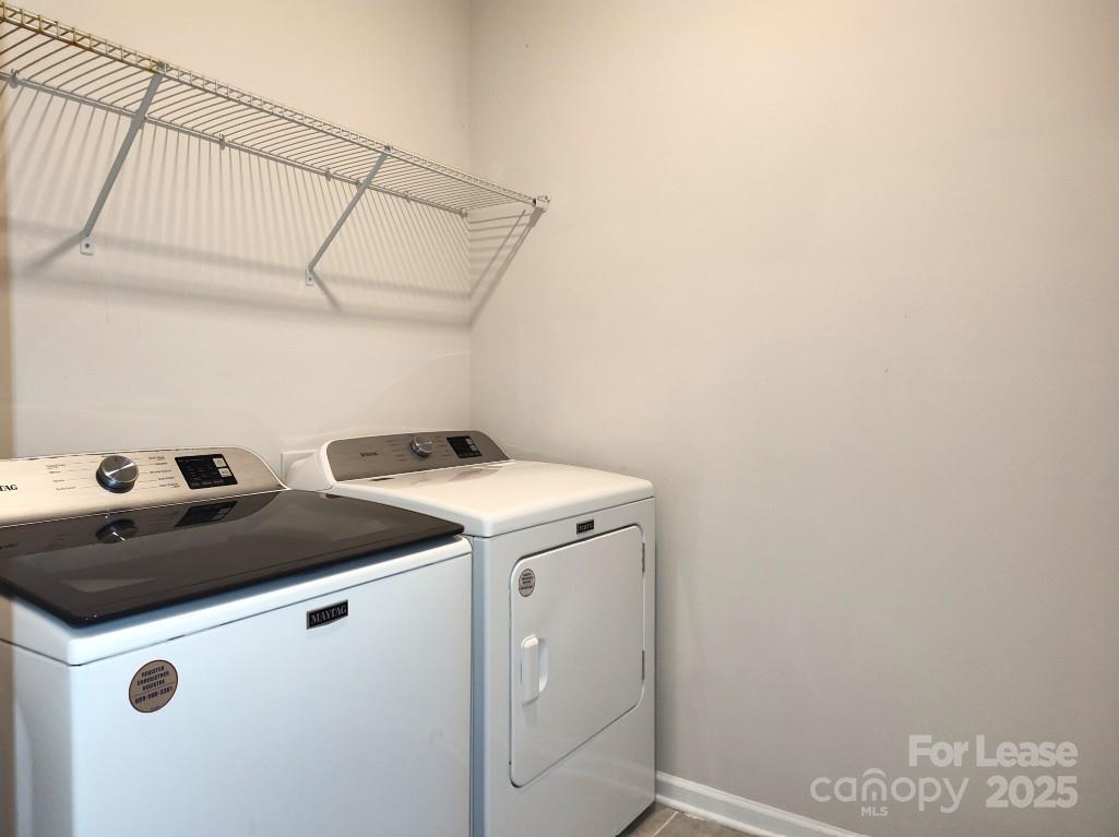 3327 Glenn Hope Way Matthews, NC 28104 - Photo 21 of 23 a utility room with dryer and washer