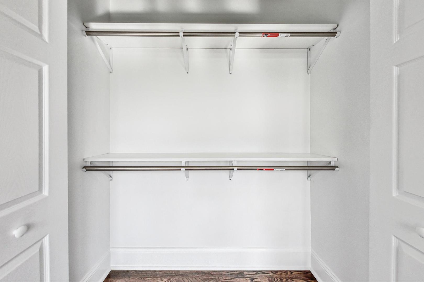 4646 South Prairie Avenue, Unit 3S Chicago, IL 60653 - Photo 32 of 42 a view of a room with racks on the wall