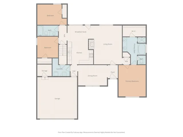 a picture of a floor plan