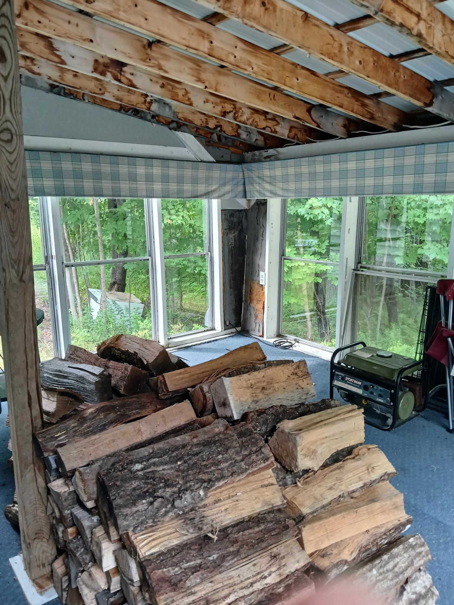 122 Bennett Hill Road New Portland, ME 04961 - Photo 13 of 13 Back porch