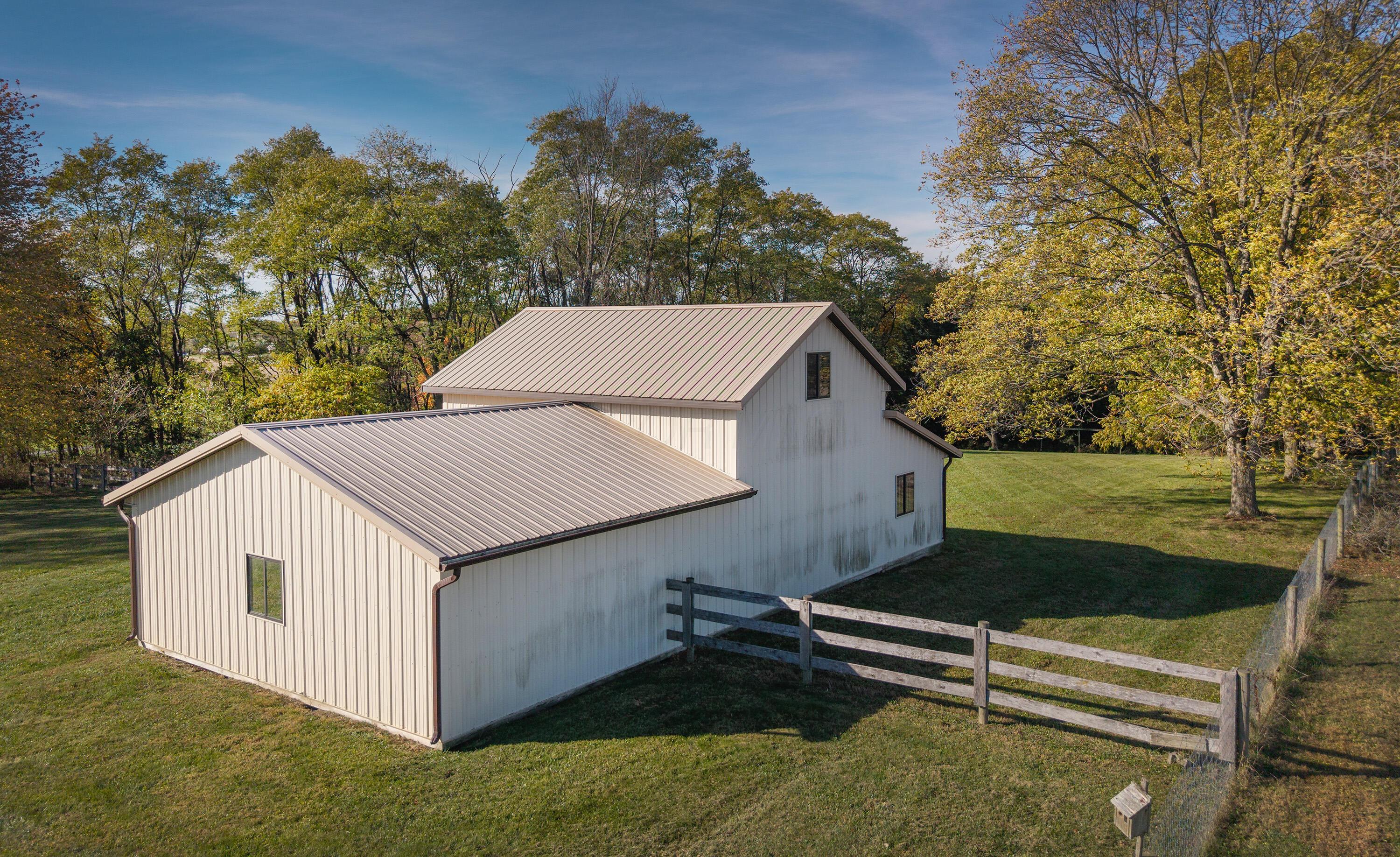 14119 Magers Road Howard, OH 43028 - Photo 47 of 54 Backside of barn and fenced-in Pasture