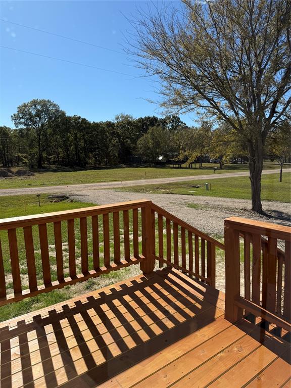439 Whitefoot Quitman, TX 75783 - Photo 28 of 35 a view of wooden deck