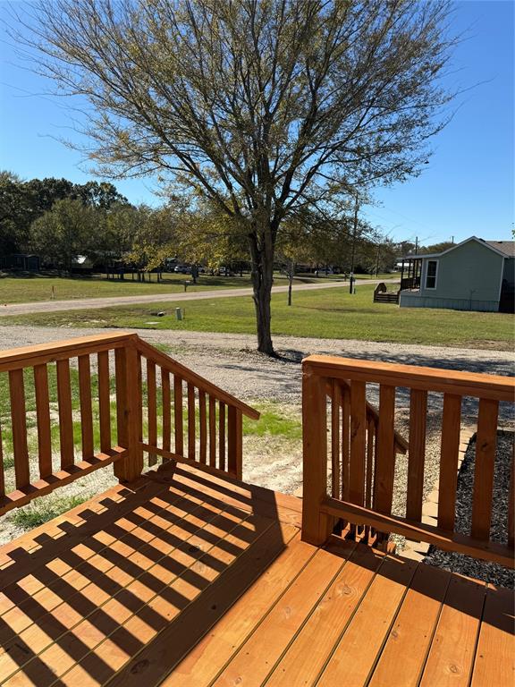 439 Whitefoot Quitman, TX 75783 - Photo 29 of 35 a view of a wooden deck
