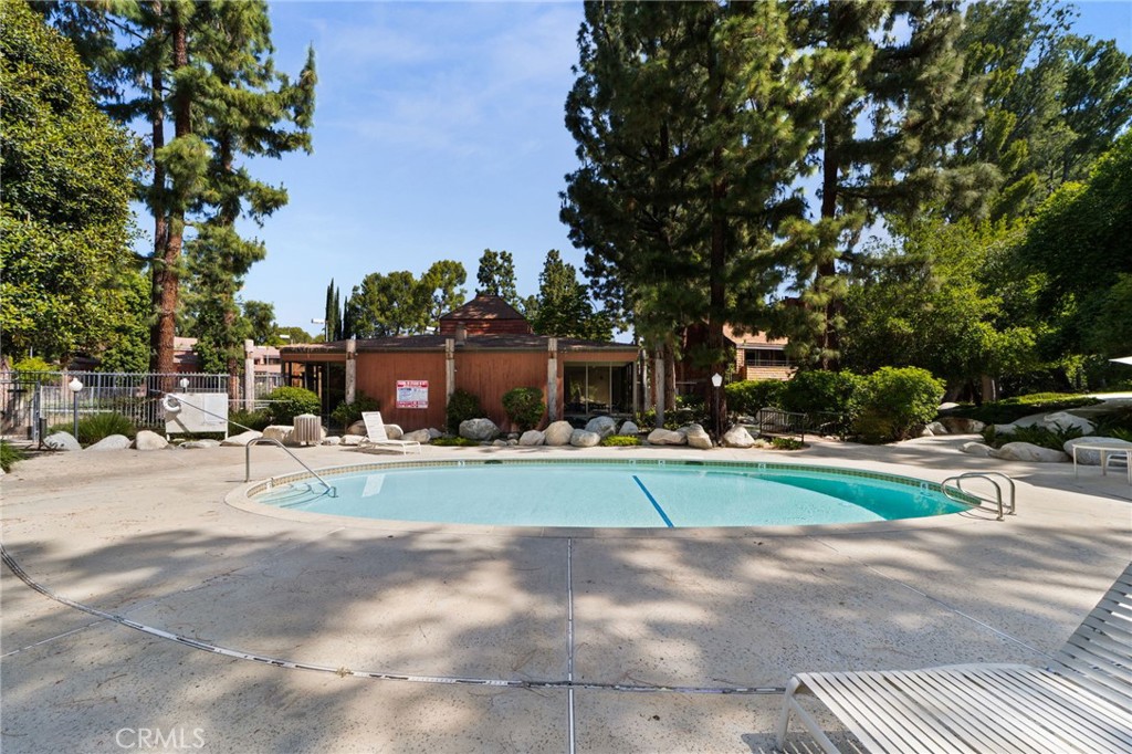 374 South Prospectors Road, Unit 121 Diamond Bar, CA 91765 - Photo 32 of 36 a view of garden with patio