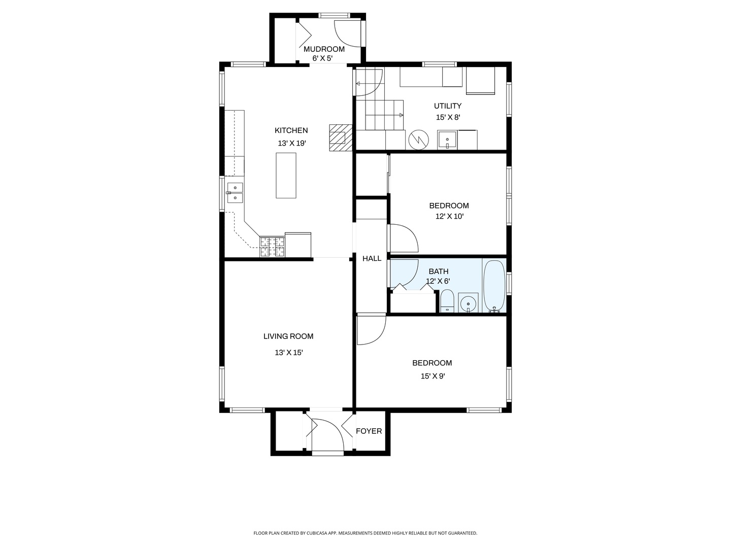 17902 Locust Street Lansing, IL 60438 - Photo 13 of 15 a picture of a rug with a white wall and picture