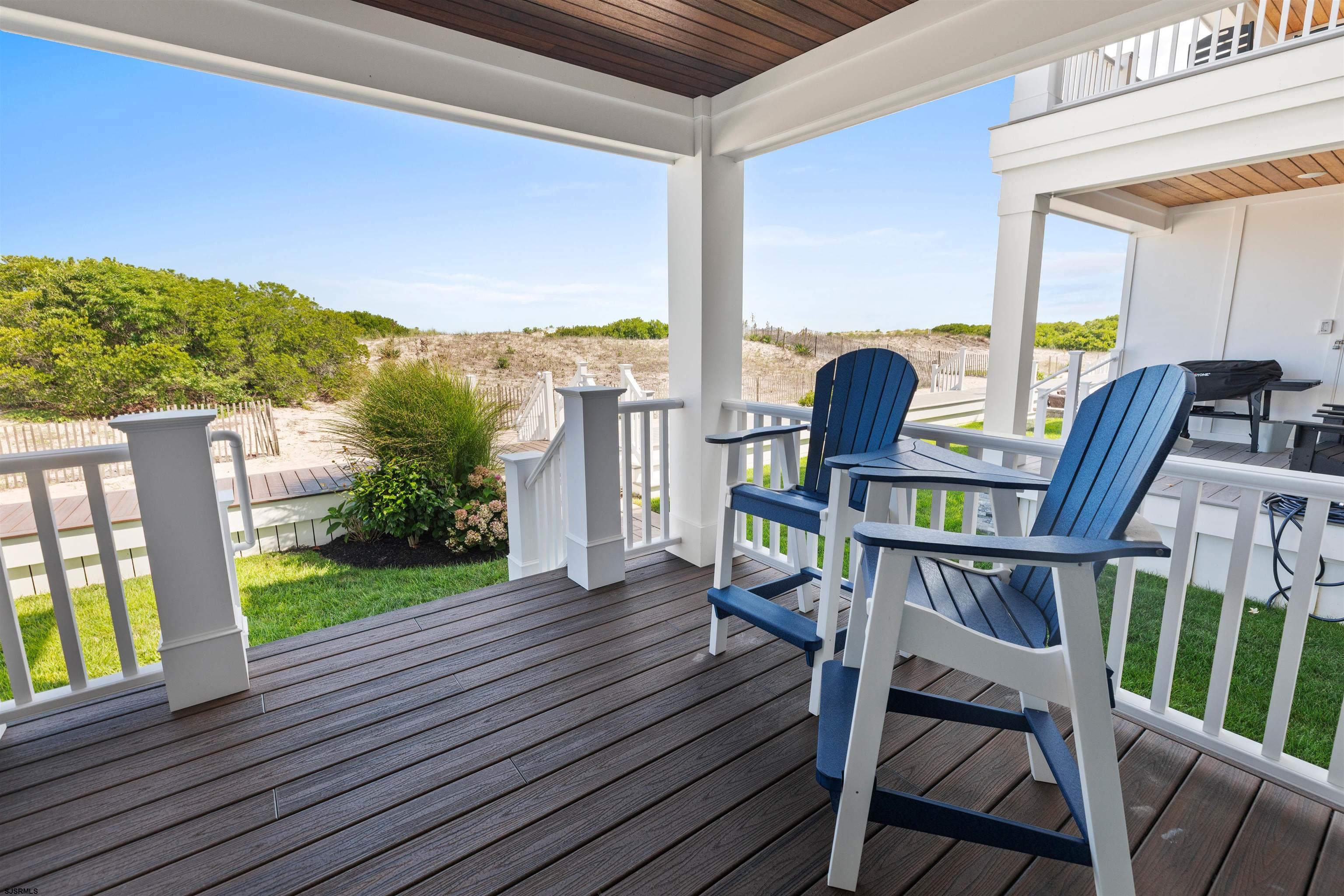 3913 Central Avenue, Unit A Ocean City, NJ 08226 - Photo 25 of 31 a view of a balcony with furniture