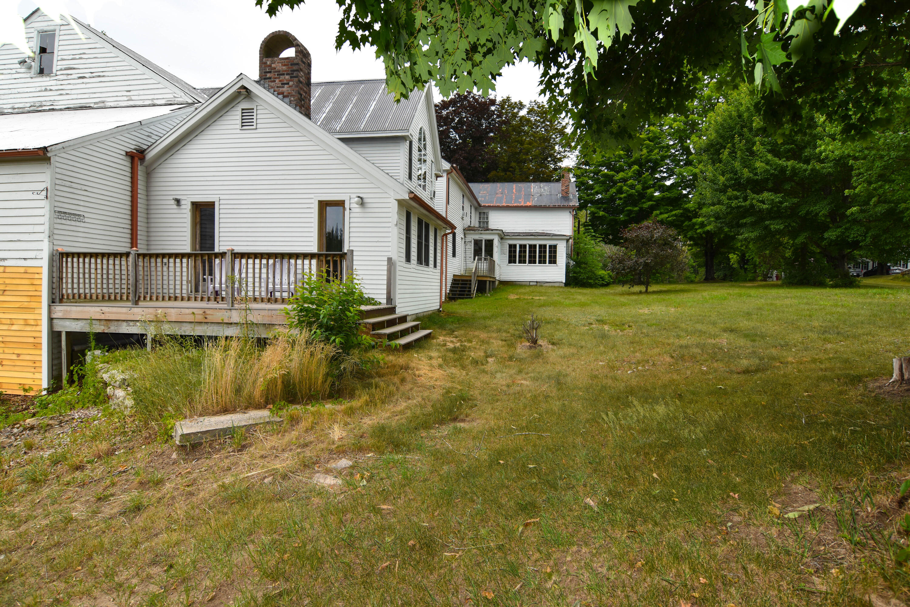 53 Old Elm Road Bridgton, ME 04009 - Photo 54 of 69 View of the back deck