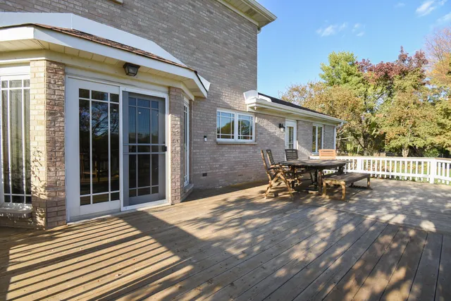 a view of balcony deck and patio