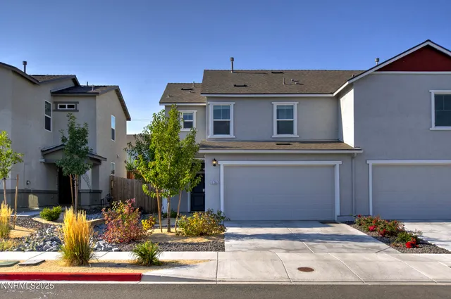 a view of a house with a outdoor space