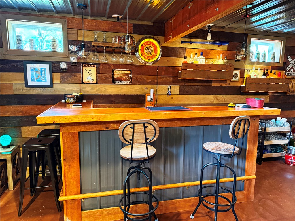 287 Pink Street Middlefield, NY 13326 - Photo 29 of 49 Full bar with sink and beverage fridge