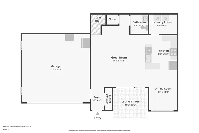 $344,900 | 2264 Circle Ridge Road, Unit E, Delafield, WI 53018