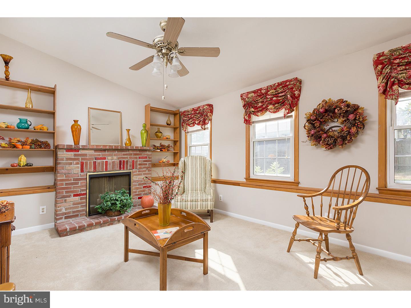 476 Fordham Road Wenonah, NJ 08090 - Photo 13 of 21 a living room with furniture and a fireplace