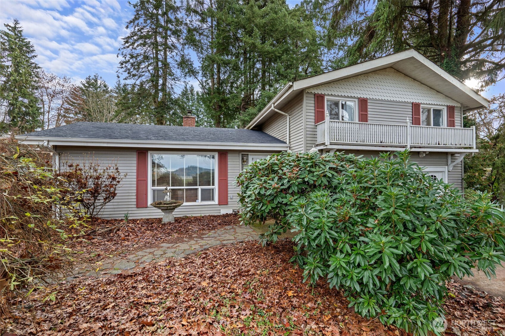 137 Aldrich Road Mossyrock, WA 98564 - Photo 2 of 30 a view of a house with a yard and plants