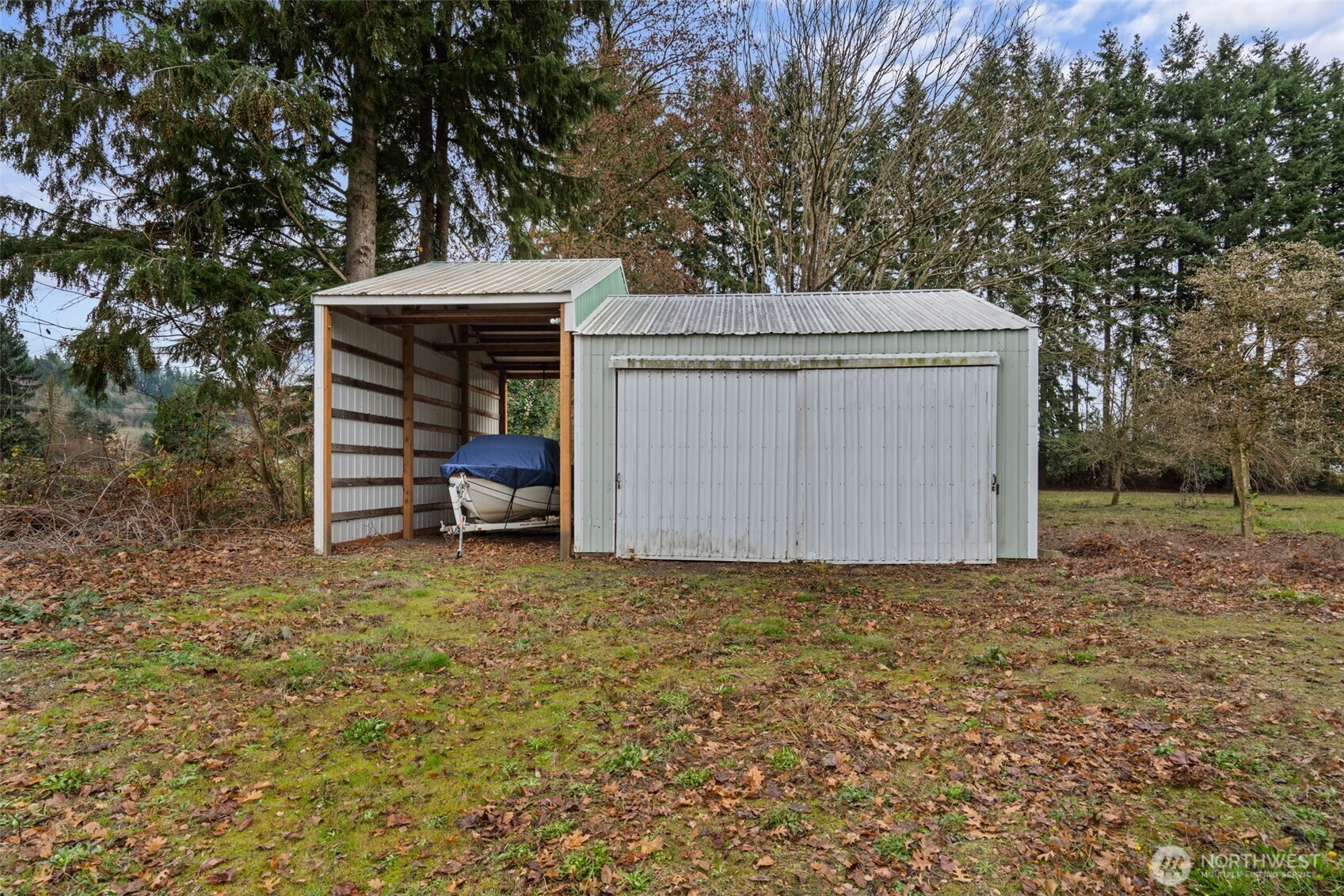 137 Aldrich Road Mossyrock, WA 98564 - Photo 21 of 30 a view of a house with a tree in the background