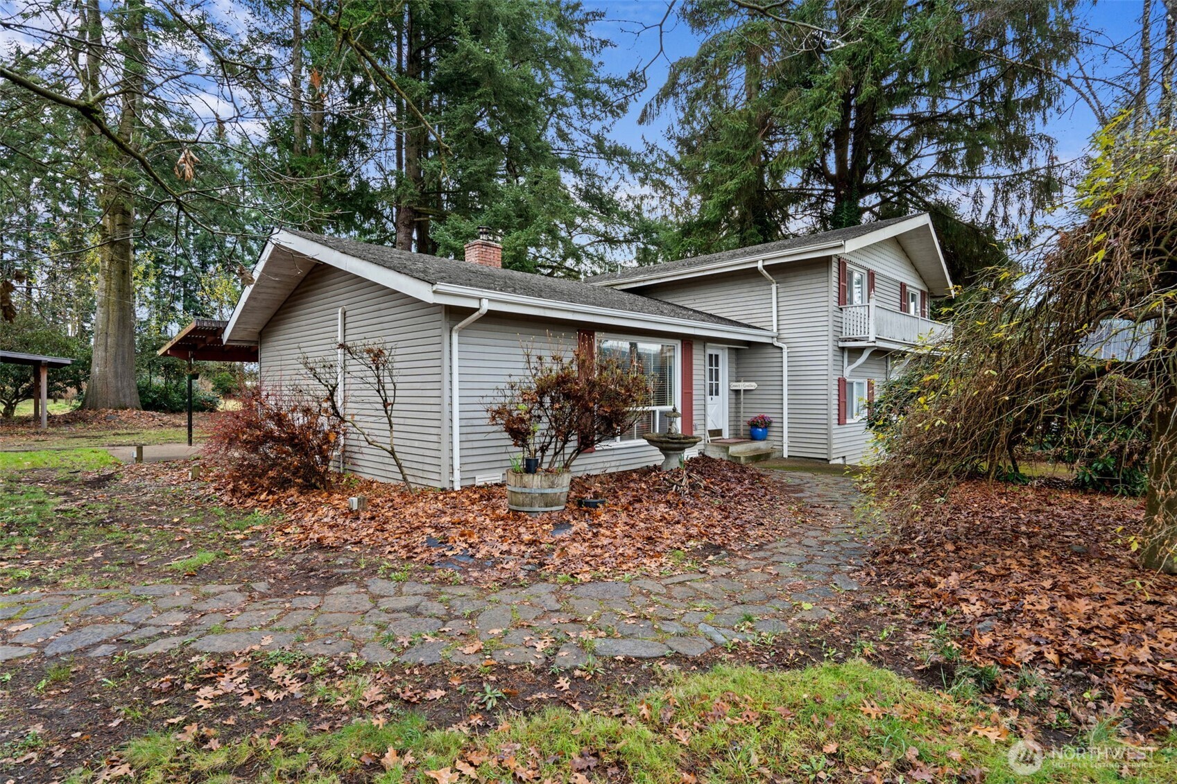 137 Aldrich Road Mossyrock, WA 98564 - Photo 29 of 30 a view of a house with a yard and large tree