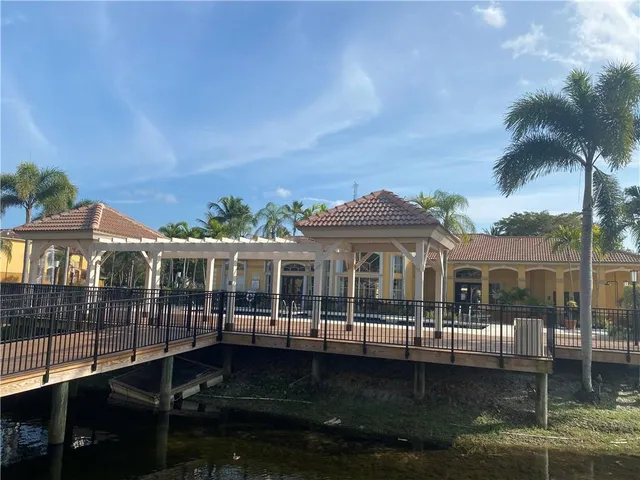 a front view of a house with a ocean view