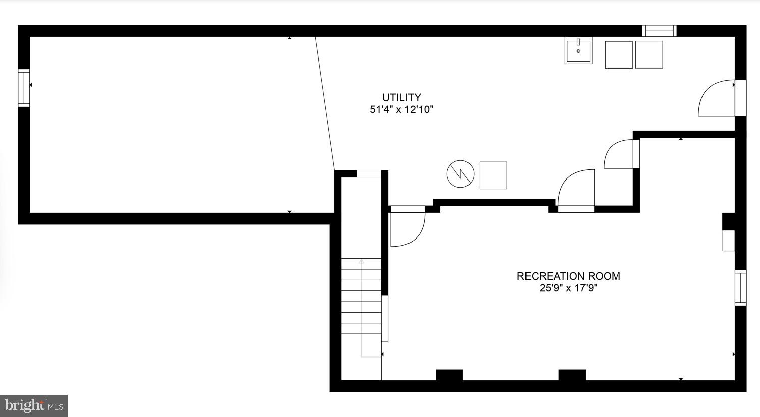 6005 Roxbury Avenue Springfield, VA 22152 - Photo 45 of 45 Lower Level Floorplan
