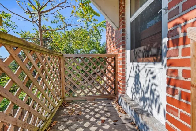 a view of a house with a patio