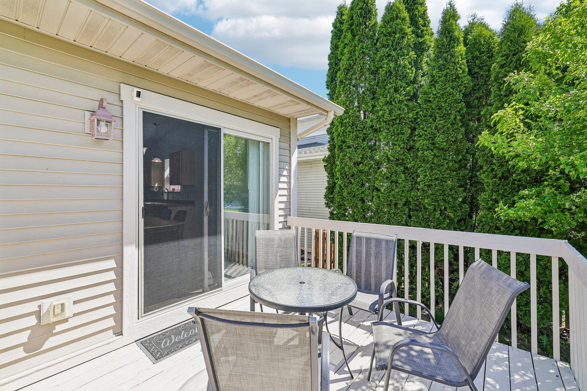 3289 Pleasant Street Sun Prairie, WI 53590 - Photo 27 of 34 Backyard Deck 2
