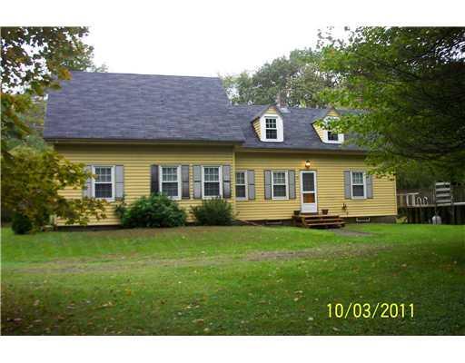 115 Libby Hill Road Gardiner, ME 04345 - Photo 1 of 19 Exterior Front. A nice view from the...