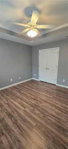 wooden floor in a room
