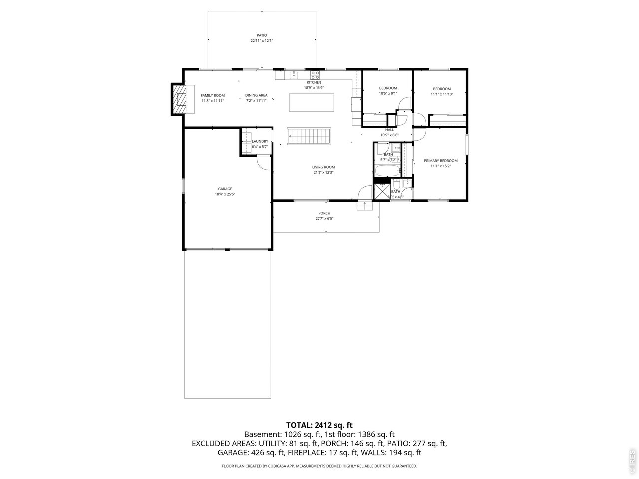 7750 Durham Way Boulder, CO 80301 - Photo 30 of 32 a picture of floor plan