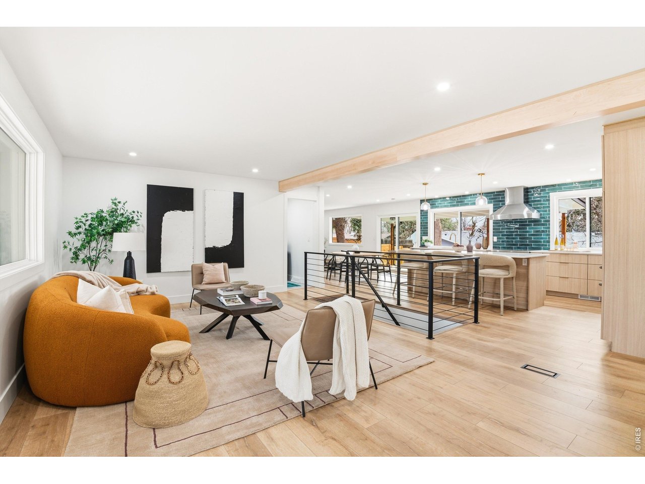 7750 Durham Way Boulder, CO 80301 - Photo 3 of 32 a living room with furniture and view of kitchen