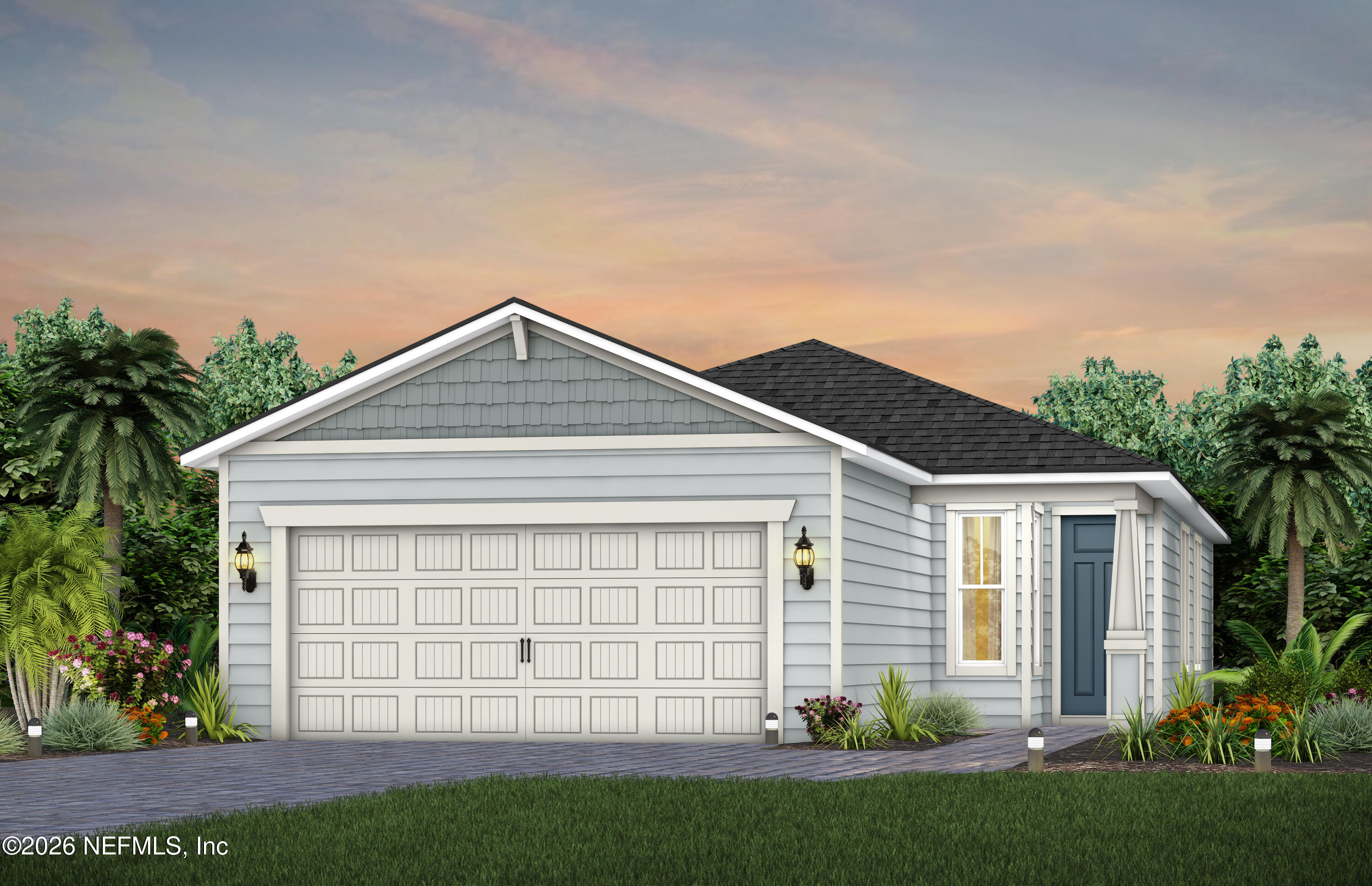 614 Ecliptic Loop Yulee, FL 32097 - Photo 1 of 41 Compass Craftsman Elevation
