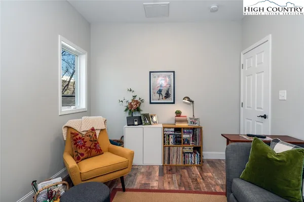 a room with storage and storage