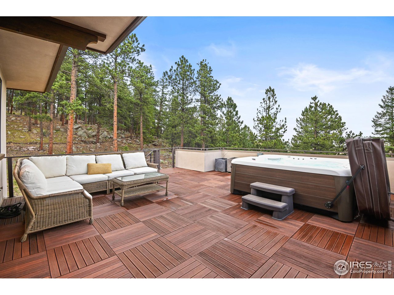575 Reed Ranch Road Boulder, CO 80302 - Photo 29 of 40 a view of outdoor space with lounge chair