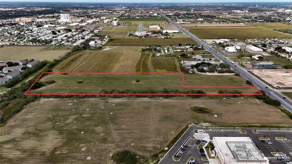 0 South Jackson Road McAllen, TX 78504 - Photo 10 of 10 an aerial view of a houses with a lake view