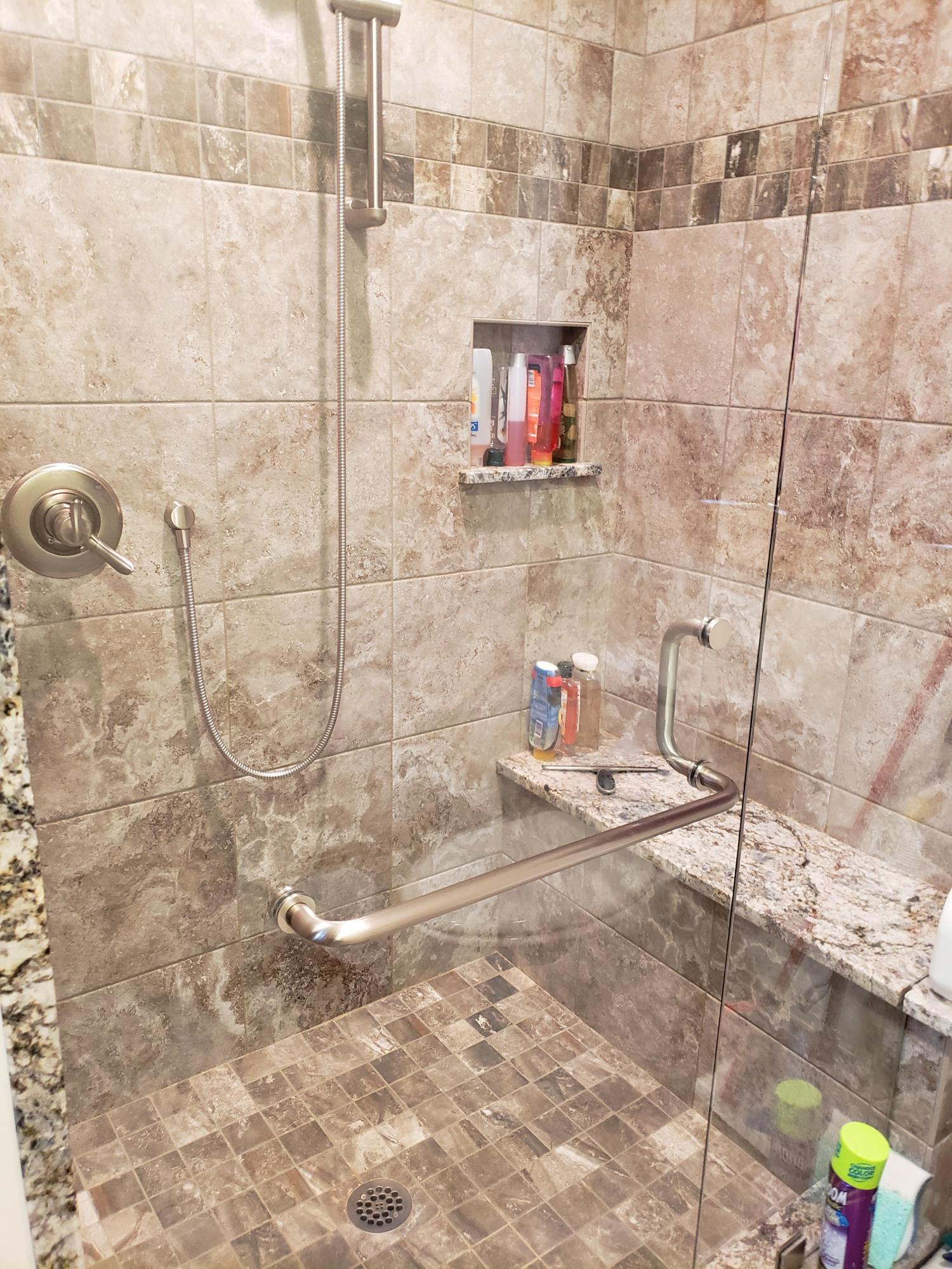 85 Overlook Road Dallas Plt, ME 04970 - Photo 29 of 48 Tile & Granite Bath