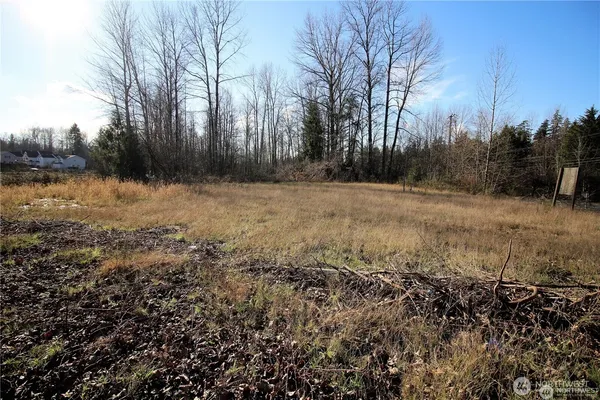 a view of backyard with outdoor space