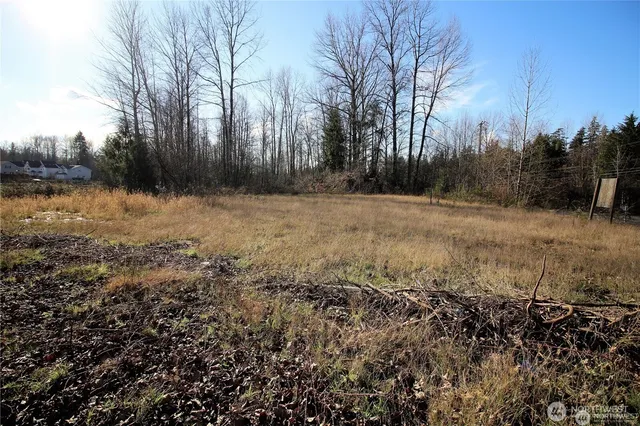 a view of backyard with outdoor space