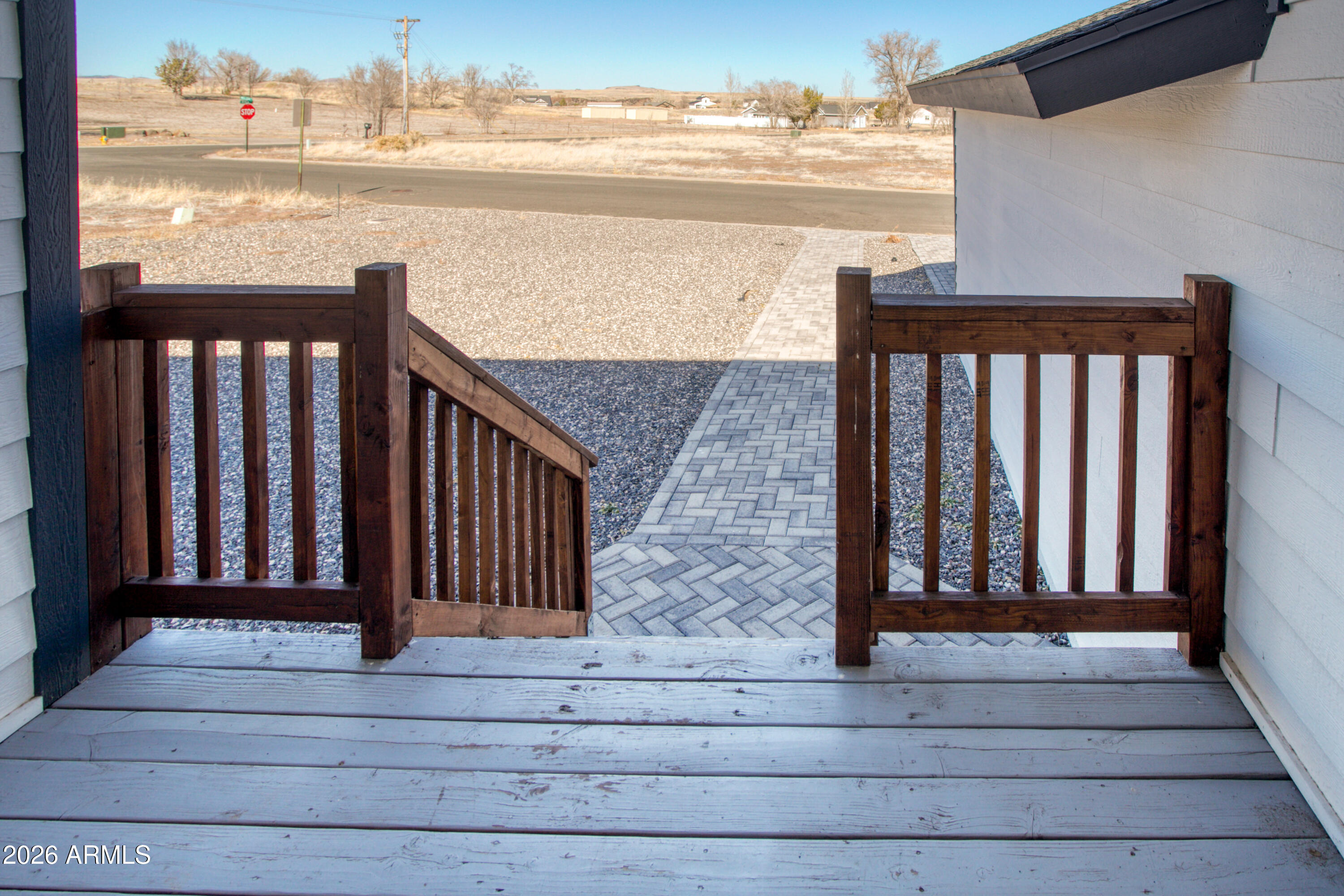 97 Mulligan Road Eagar, AZ 85925 - Photo 25 of 27 a view of wooden balcony