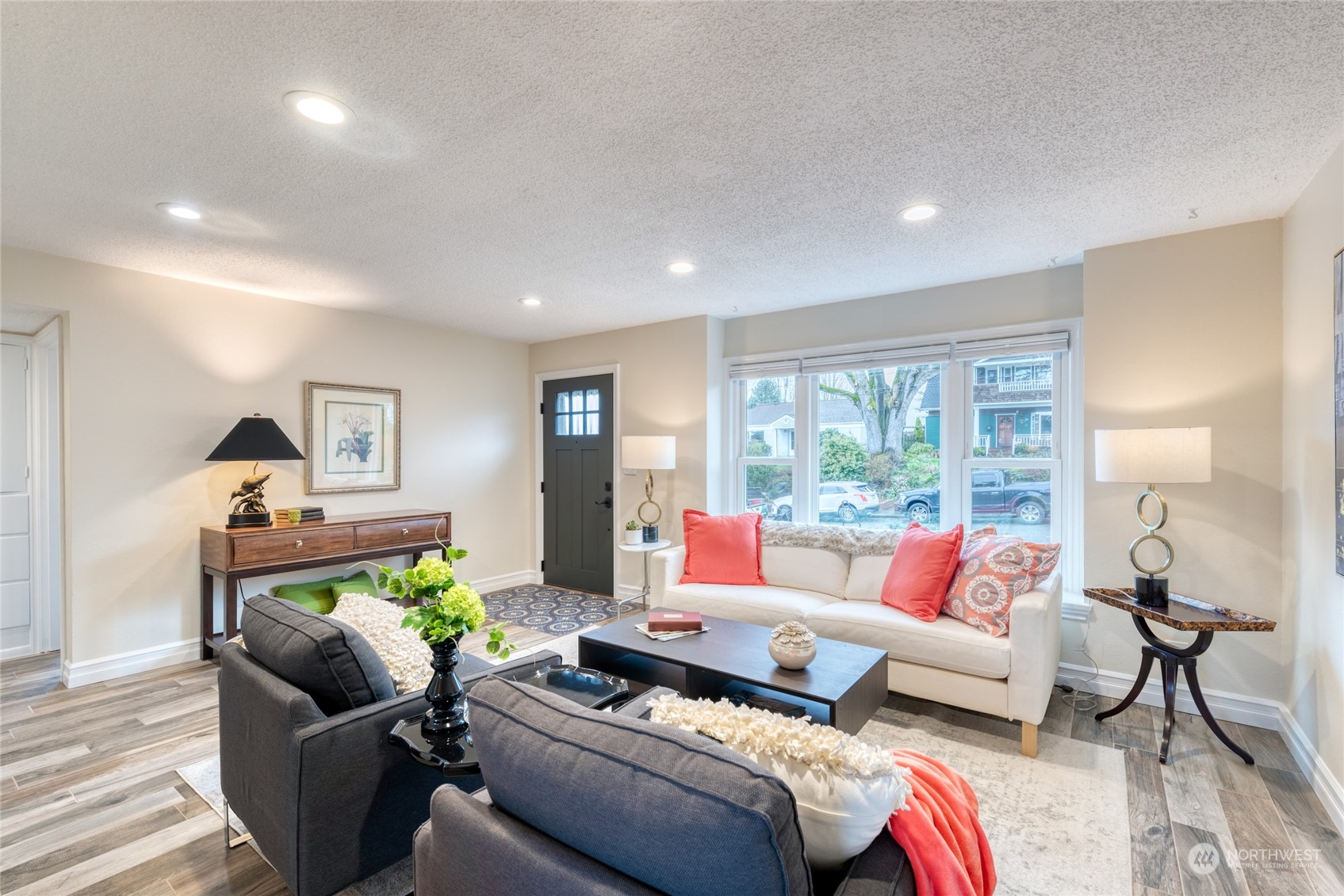 3915 Southwest Rose Street Seattle, WA 98136 - Photo 5 of 25 a living room with furniture and a wooden floor