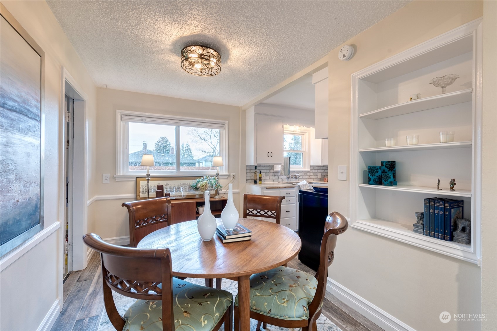 3915 Southwest Rose Street Seattle, WA 98136 - Photo 8 of 25 a view of a dining room with furniture window and outside view