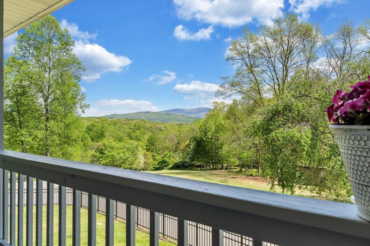649 Greyledge Road Buchanan, VA 24066 - Photo 15 of 75 a view of a garden from a balcony