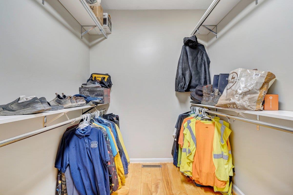 649 Greyledge Road Buchanan, VA 24066 - Photo 49 of 75 a view of walk in closet with clothes and shoes