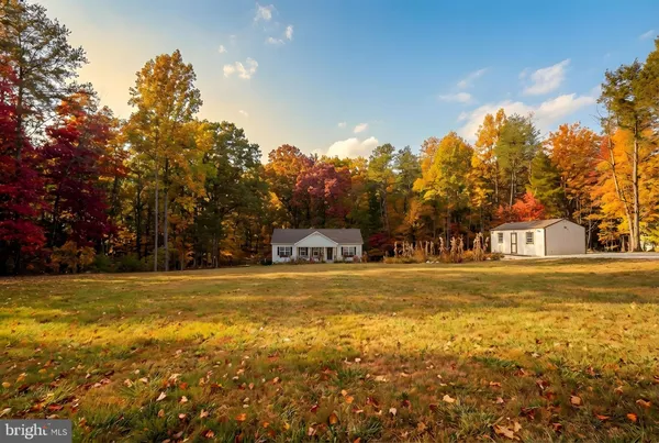 a view of a yard in front of the house