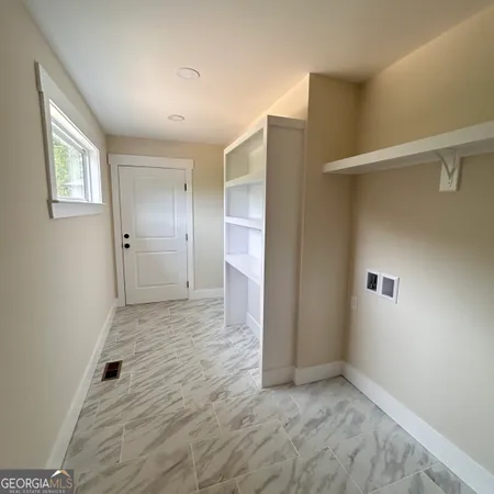 a view of closet area