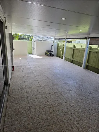 a view of parking garage